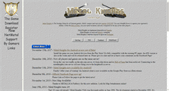 Desktop Screenshot of metalknights.com